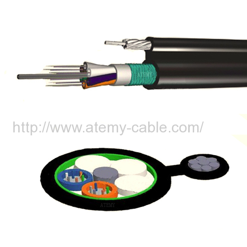 GYTC8S Figure-8 self-supporting type outdoor optical fiber cable.