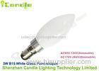 Shatterproof Warm White 360 LED Bulb Light 3watt SMD5630 , LED Candle Bulbs Dimmable