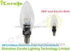 3500K - 5000k Led Candle Lamp Sharp Tip 6pcs Epistar Chip 360 Degree Lighting Angle