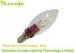 Epistar Red Point Shaped Led Candle Lamp E14 / B15 / E17 SMD 2835 3watt