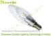 Ac 110v 3W E14 LED Candle Bulbs Dimmable , Beam Angle 360 Degree 24g CE