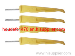 Inserted type anti-corrosion FRP composite material electric cable stand