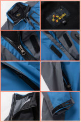 2014 Fashion Design Branded Winter Jackets Men With Battery Heating System Electric Heating Clothing Warm OUBOHK