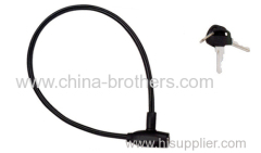 Bowling Head Bicycle Wire Lock
