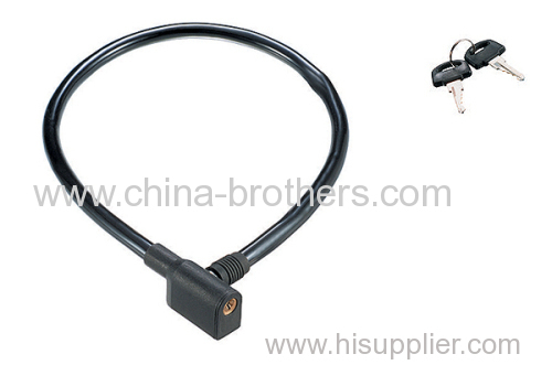 Small Square Head Bicycle Wire Lock