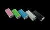 4400mah Cylinder Rechargeable USB Portable Power Bank For Samsung Galaxy Note