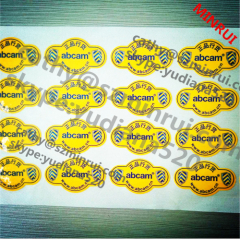 custom sticker water proof usage and adhesive label