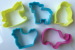 Cow hen horse elephant bird shape PP cookie cutter