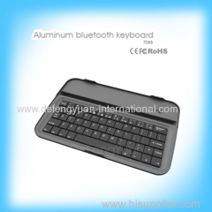 Light weight aluminum bluetooth keyboard