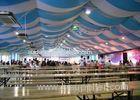 30 x 30m Aluminum Outdoor Wedding Party Tent With Colorful Lining , Large Event Tent