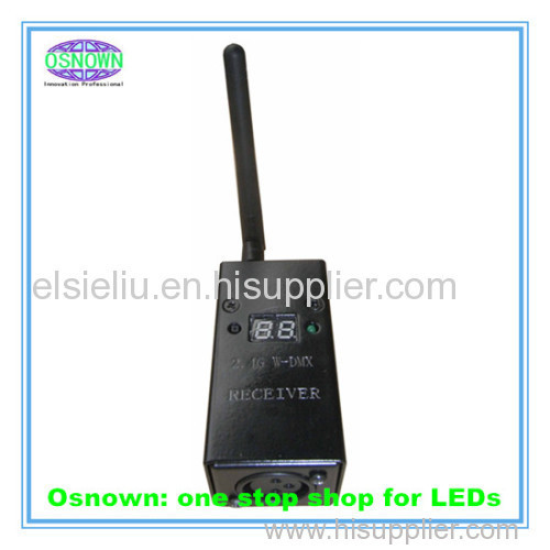 2.4G DMX512 Wireless Receiver with Cheap Price