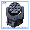 12pcs 10W 4 in 1 High Brightness LEDs RGBW Stage Moving Head Wash Light