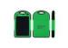 Green Waterproof Portable Emergency Mobile Phone Charger 5000mAh For Travel