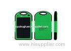 Green Waterproof Portable Emergency Mobile Phone Charger 5000mAh For Travel
