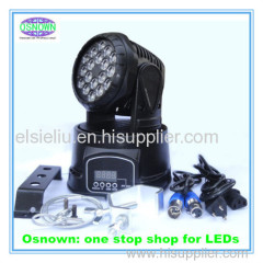 18 Pcs 1W/3W Mini LED Moving Head Wash Beam Light