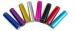 Colorful 18650 Li-ion USB Rechargeable Battery Pack / LED Power Bank 2600mAh