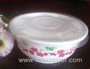 Snacks Disposable Plastic Bowls For Microwaveable , Large Plastic Bowls