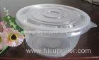 28oz / 850ml large Disposable plastic round bowl , plastic microwave bowls