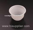 Eco-friendly round 400ml disposable plastic bowls with lids , Food grade