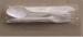 PP Wrapped Plastic Cutlery With Napkin Kit , Plastic Forks And Knives