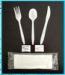 Plastic Disposable Cutlery Kits With Pepper Salt For Restaurant