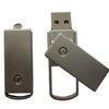 1gb to 32gb customized metal swivel usb flash drive, silver metal usb pen drive