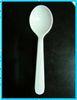 155x35mm White Spoons Disposable Plastic Cutlery For Eating Rice