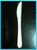 White Disposable Plastic Cutlery Knife For Cutting Cake 190x23mm