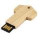 Key Shape Wooden Thumb Drive Eco-friendly , Memory 8GB / 16GB / 32GB