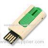 Push-Pull Wooden Thumb Drive , Flexible Wood USB Flash Drive High Speed