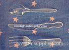 Eco Friendly Disposable Cutlery Kits / Clear PS Cutlery Set PS