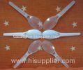 PP Disposable Plastic Cutlery , Folding Spoons For Eating Yogurt
