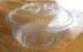 32oz 950ml PET Round Disposable Salad Bowls Clear For Ice Cream