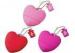 Windows Xp 16G Heart Shape Plastic USB Drives KC-088 With Metal Part