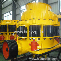 High capacity construction concrete cone crusher for sale