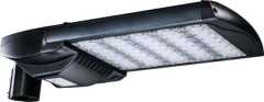 IP66/IK08 silver or black 165W LED street light suit for vertical/horizontal installation