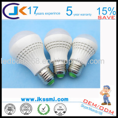 Long life low power waterproof 5w 7w 9w led bulb lighting