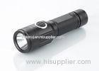 Anti - abrasive CREE LED torch with Direct Charging Hole , multi - function flashlight