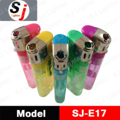 Transparent plastic lighter gas lighter