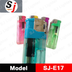 Transparent plastic lighter gas lighter