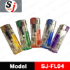 Electronic disposable lighter with LED lighte