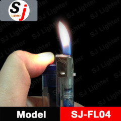 Electronic disposable lighter with LED lighte