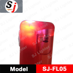 Butane lighter with flash light-wholesale lighter with ISO9001