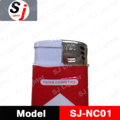 Branded lighter with customized logo or srticker