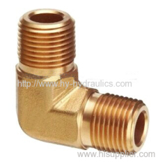 NPT male to male elbow 90 degree adapter fitting