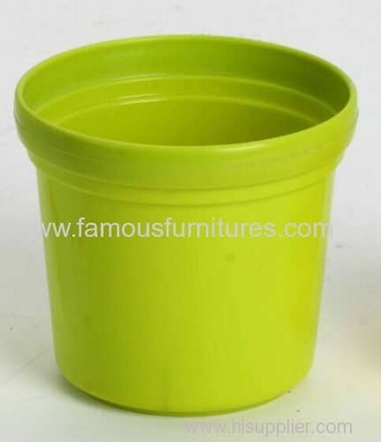 plastic PP flower pot for desk use