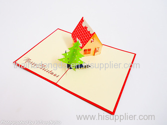 Christmas handmade 3D card