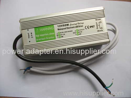 60W led driver power supply