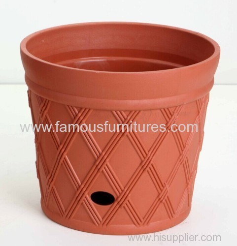 self watering flower pot