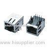 Customized 10/100base Tab Down Single Port RJ45 with lan Transformer, front and back pin